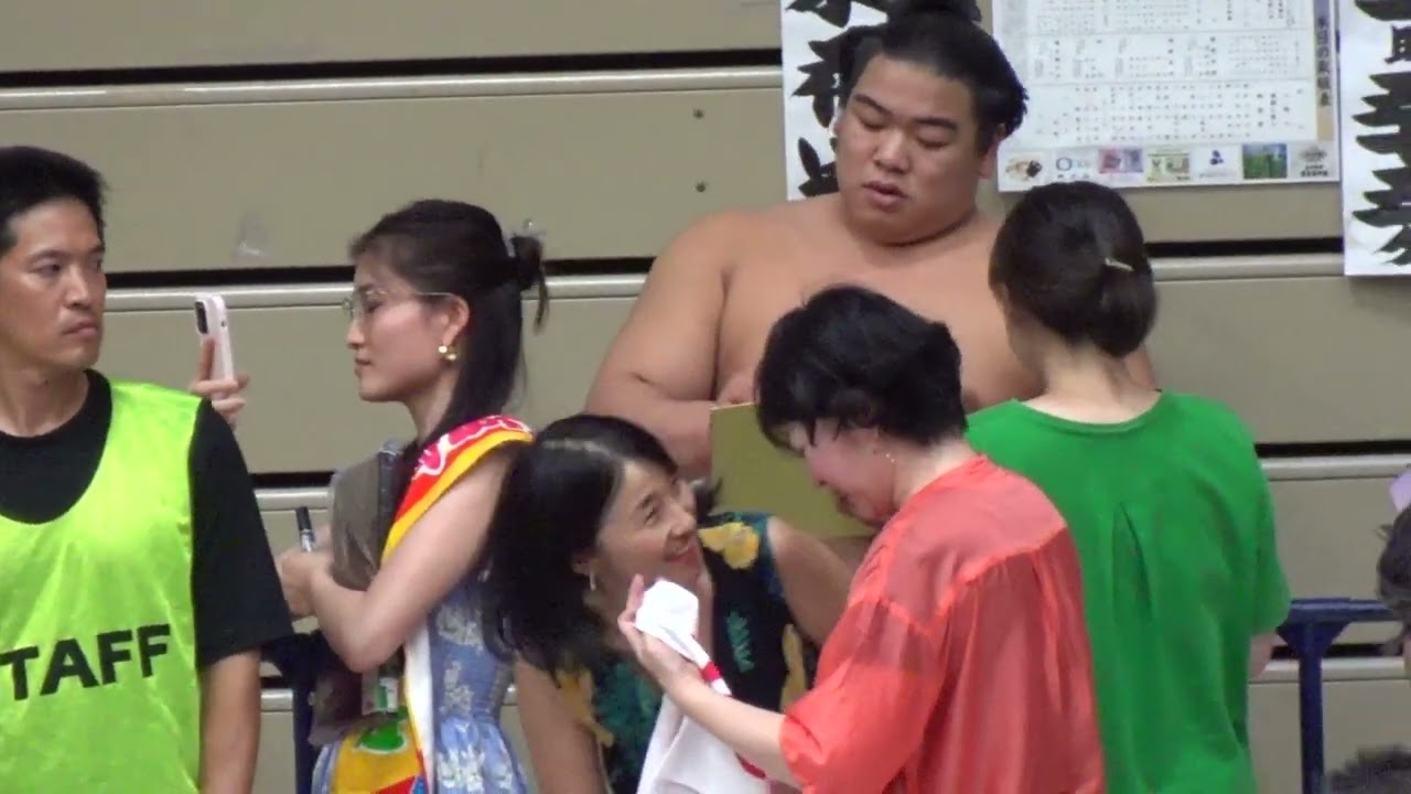 《巡業》熱海富士 大の里 平戸海 琴翼【座間場所】2024/8/24［臨場感ズーム］ATAMIFUJI ONOSATO HIRASDOUMI KOTOTSUBASA［zama basho］［sumo］