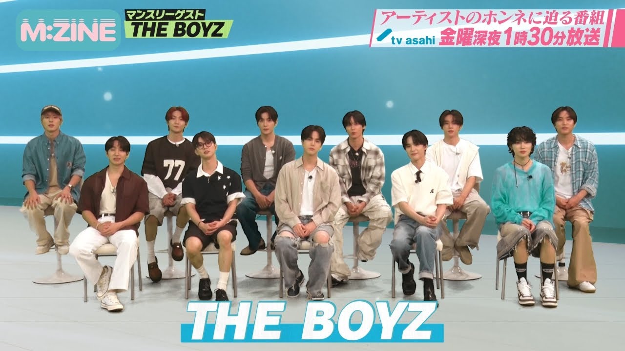 M:ZINE 9月ゲストTHE BOYZ
