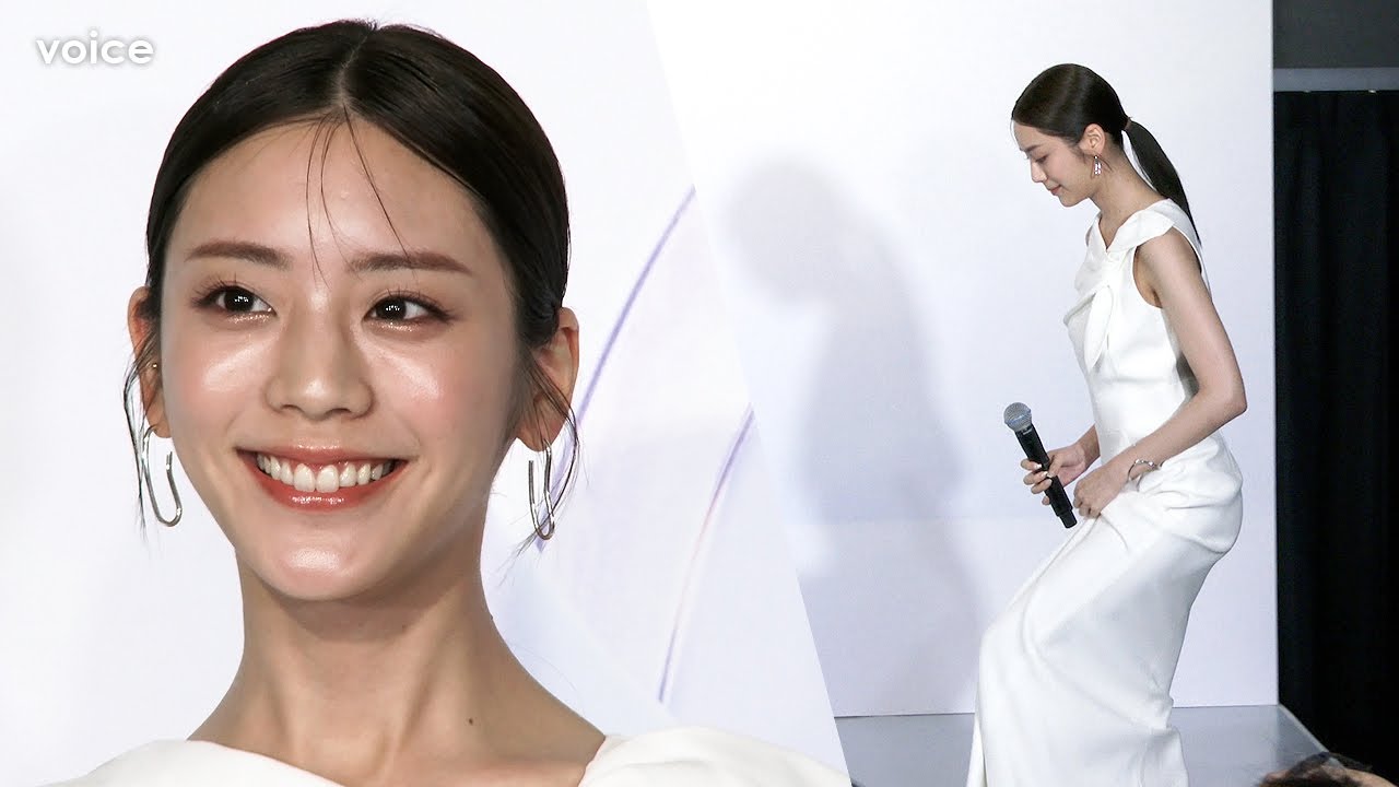 貴島明日香「シンプルながらも胸元に…」純白ワンピドレス姿で登壇！ゲーム趣味も最近はアウトドア派へ　『新ル・セラムPOP UPイベント 究極の一滴がいざなう物語』セレブリティレセプション