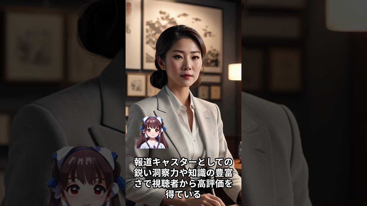 【女子アナウンサーに関する面白雑学】松尾由美子   テレビ朝日のアナウンサーで、趣味は美術館巡りと読書