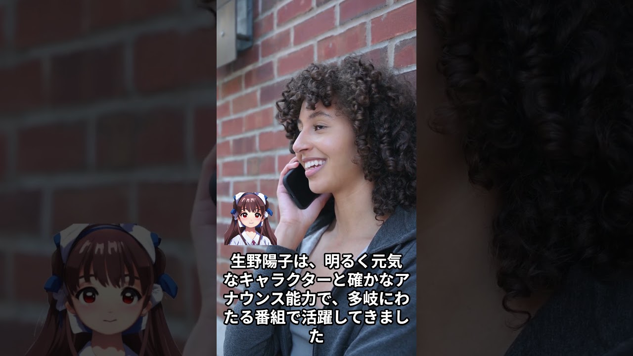 【女子アナウンサーに関する面白雑学】生野陽子   元フジテレビのアナウンサーで、愛称は「ショーパン」。夫は同じくフジテレビのアナウンサー、中村光宏