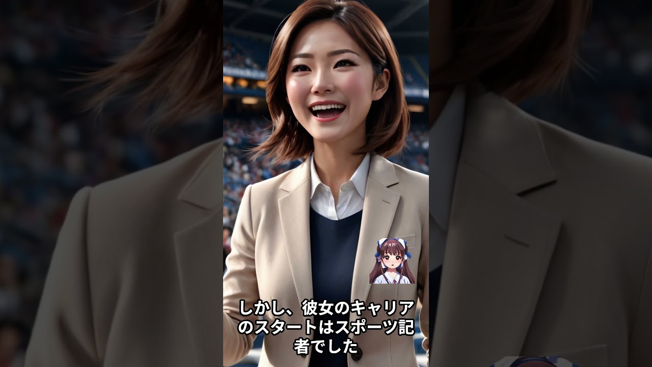 【女子アナウンサーに関する面白雑学】安藤優子   長年にわたりフジテレビの報道番組を担当したベテランキャスター。元々はスポーツ記者としてキャリアをスタート