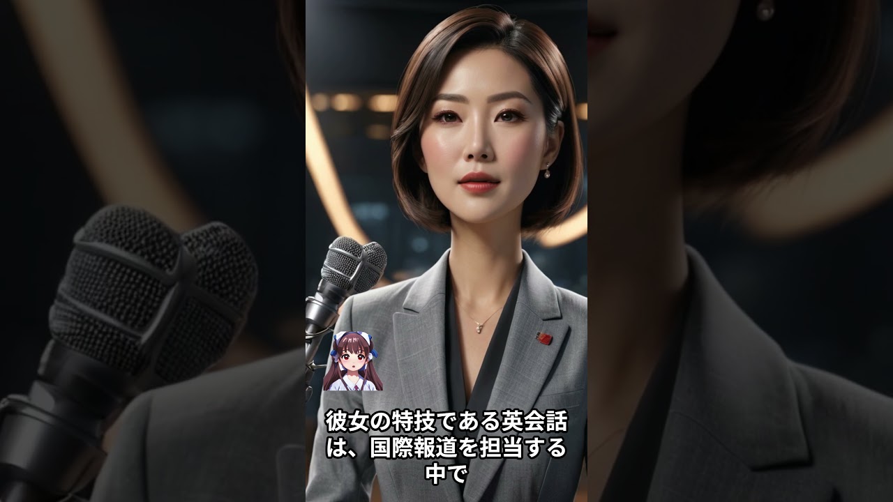 【女子アナウンサーに関する面白雑学】中野美奈子   元フジテレビのアナウンサーで、アジアのニュースを中心に報道。香川県出身で、特技は英会話とピアノ