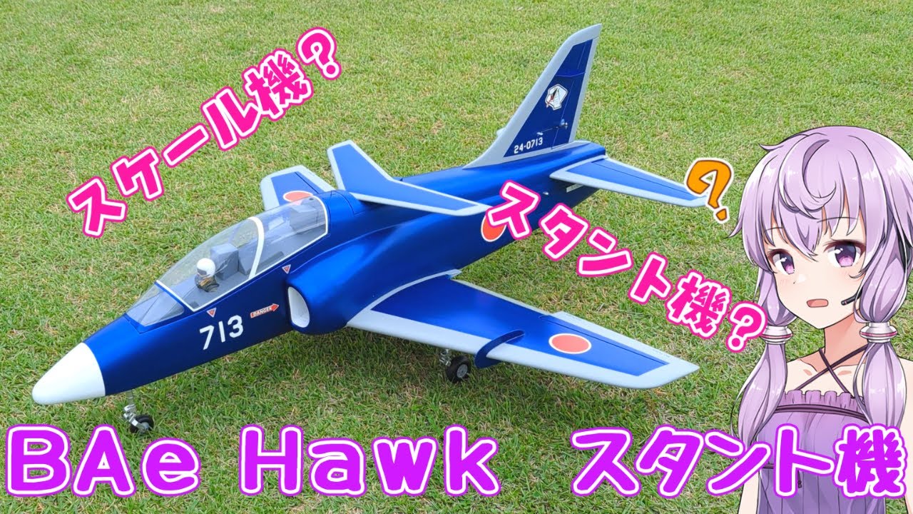 BAeホーク風スタントジェット　ラジコン飛行機
