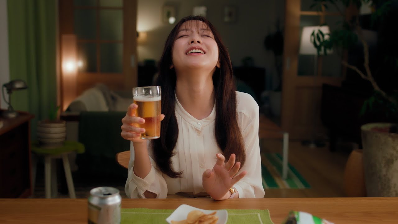 【乾杯篇】森香澄 ✕ わさビーフ