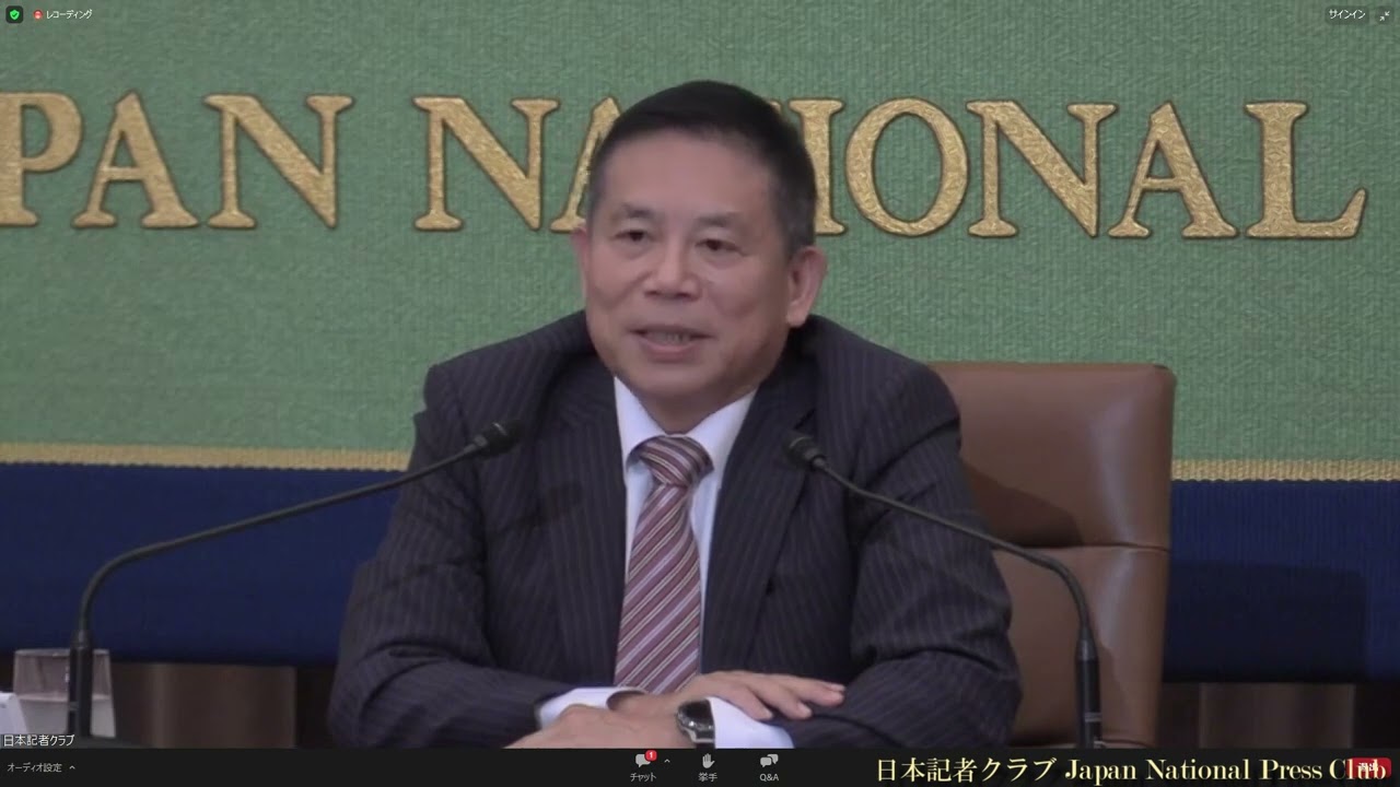 劉鏡清・台湾国家発展委員会委員長　会見　2024.9.17
