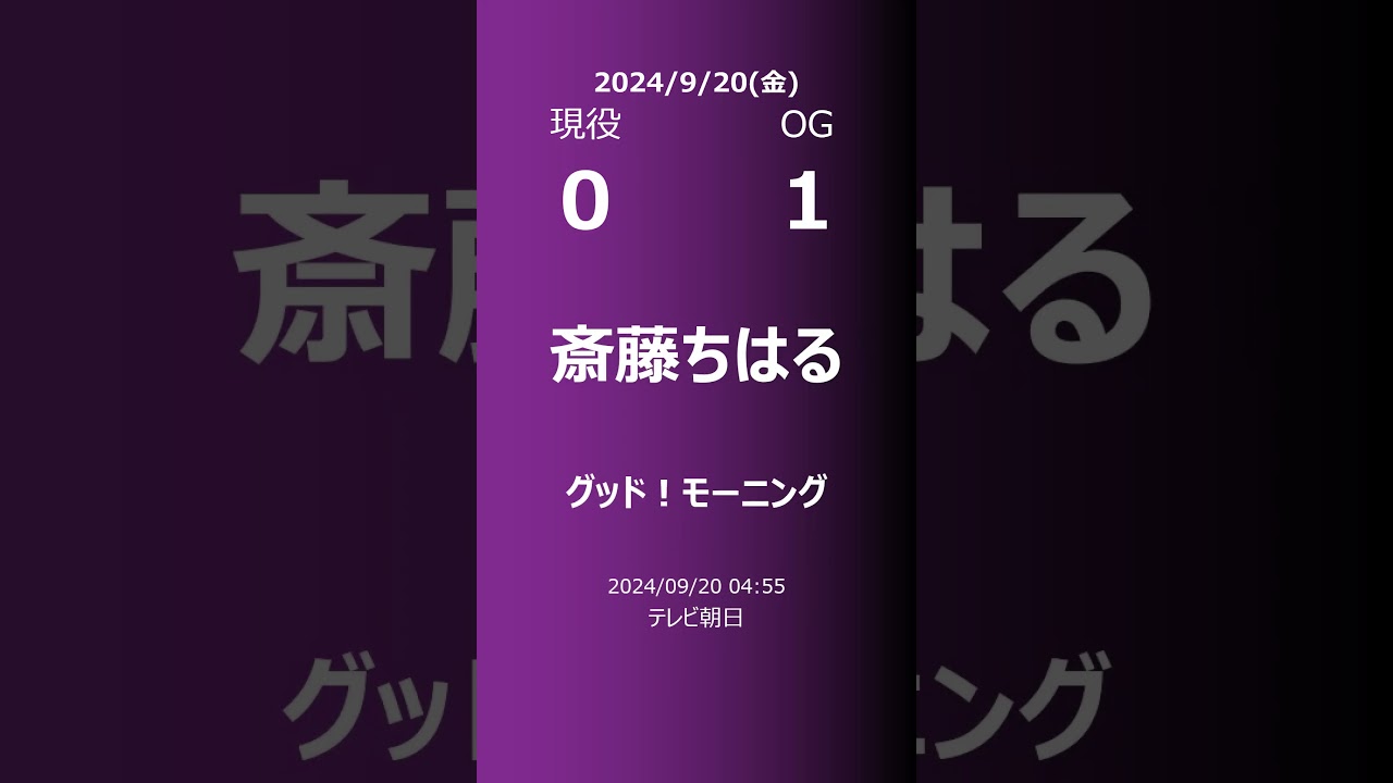 【明日の乃木坂】現役・OG 2024/09/20 #shorts #乃木坂46 【番組出演】