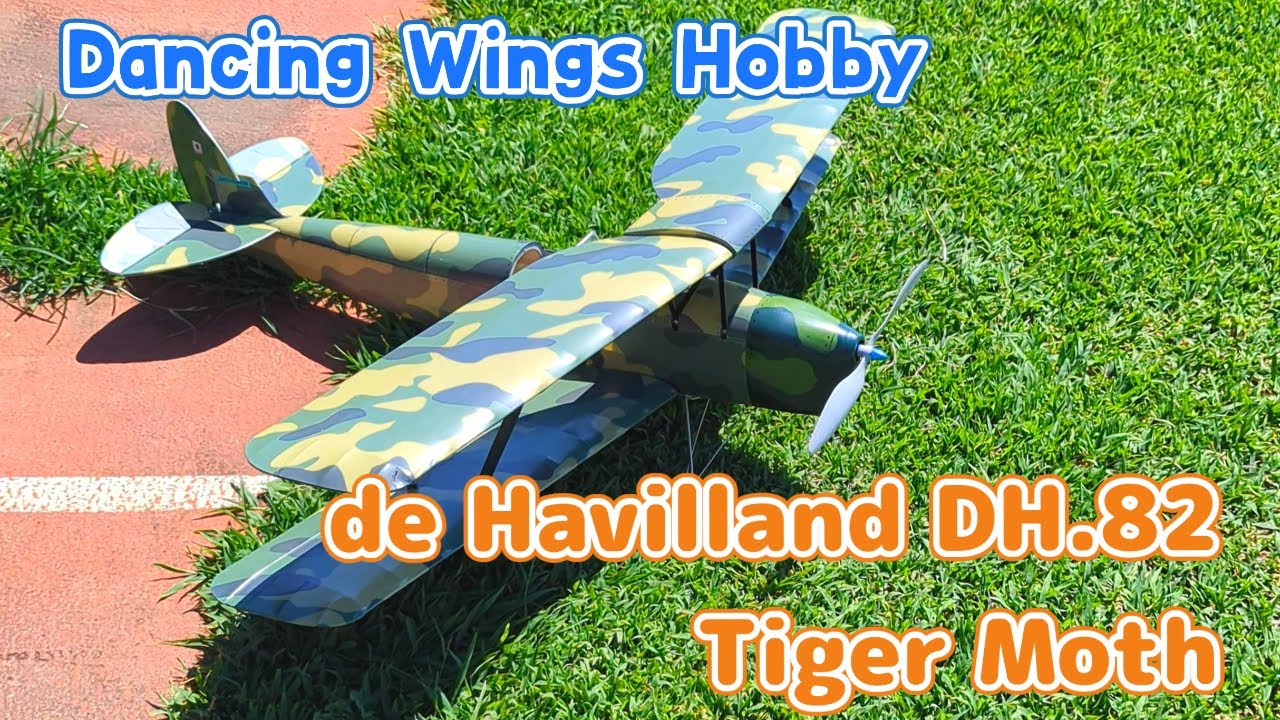 Dancing Wings Hobby de Havilland DH.82 Tiger Moth　ラジコン飛行機