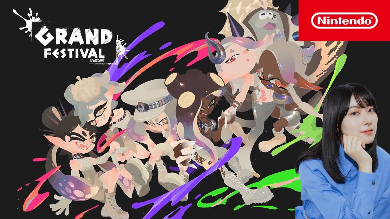 グランドフェス開幕【スプラトゥーン３】