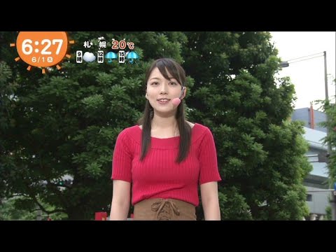 阿部華也子♡胸強調ニット ♡ その2