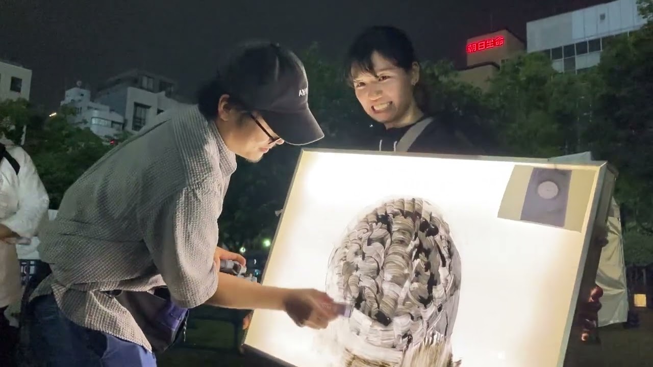 今井しほか＋大石一貴［影を描く、影を送る 2］ 2024.5.25 - 身ひとつで生きる(blanClass＋神村 恵)