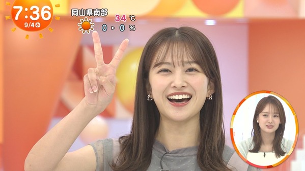 【画像】今日の藤本万梨乃さんと原田葵さん　9.4