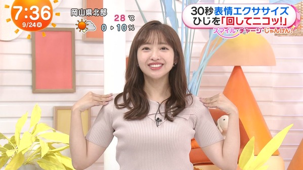 【画像】今日の藤本万梨乃さん　9.24