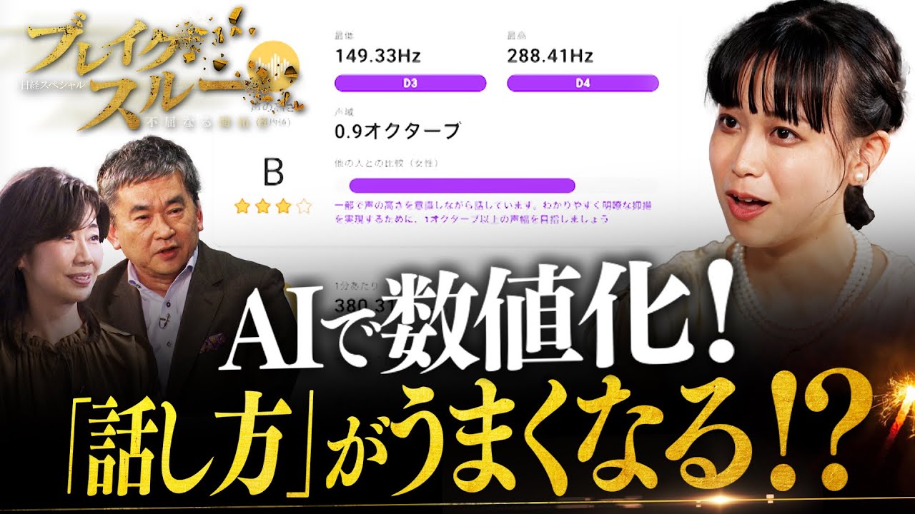 人前で話すのが苦手でも大丈夫！会社員が殺到する“話し方教育”とは？【ブレイクスルー】