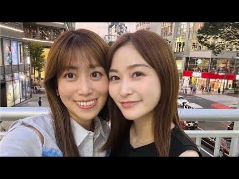 日テレ・岩田絵里奈アナ　「友達のようなお姉さんのような」存在のNHKアナとの顔寄せツーショット披露#nhk