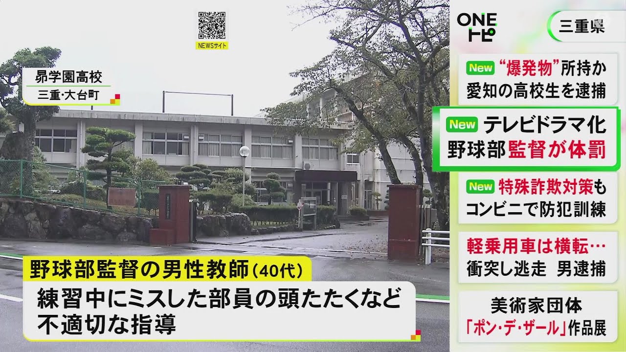 前の学校での“下克上”がTVドラマ化…甲子園出場経験のある40代監督が不適切指導 ミスした部員の頭を叩く等