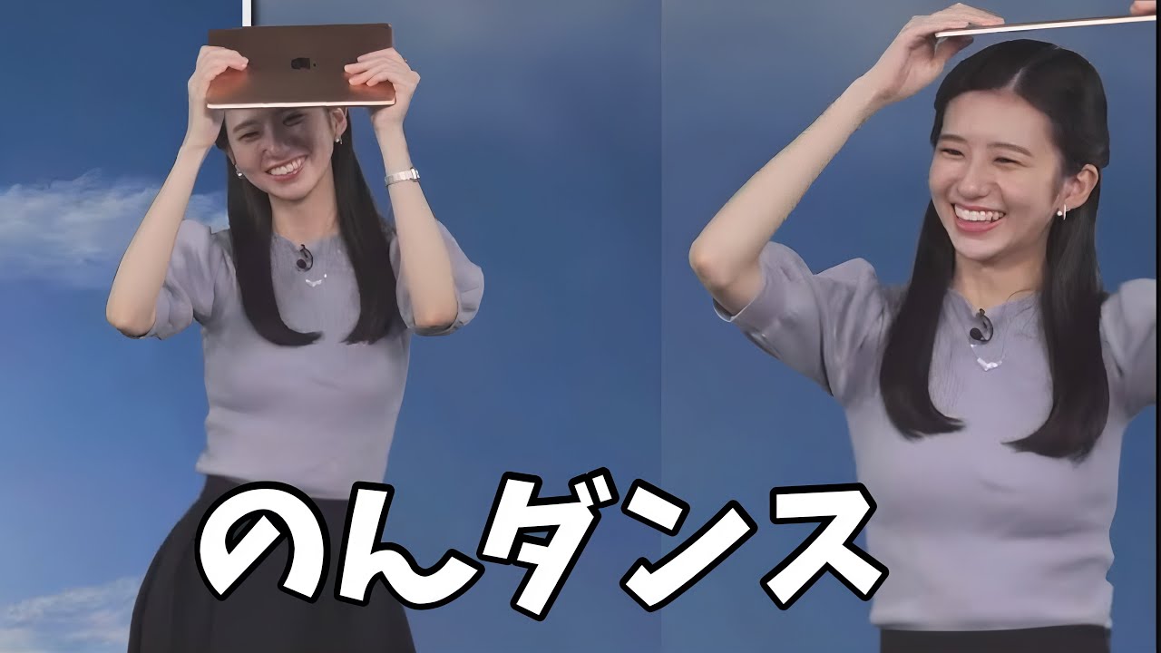 楽しそうに某アニメのダンスを踊るのんちゃんがかわいい【大島璃音】