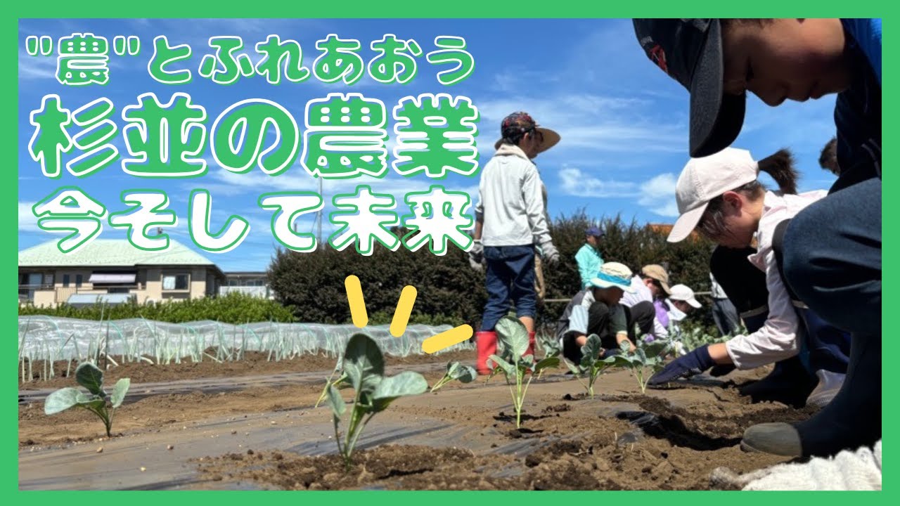 “農”とふれあおう　杉並の農業 今そして未来【令和6年10月15日号】すぎなみスタイル