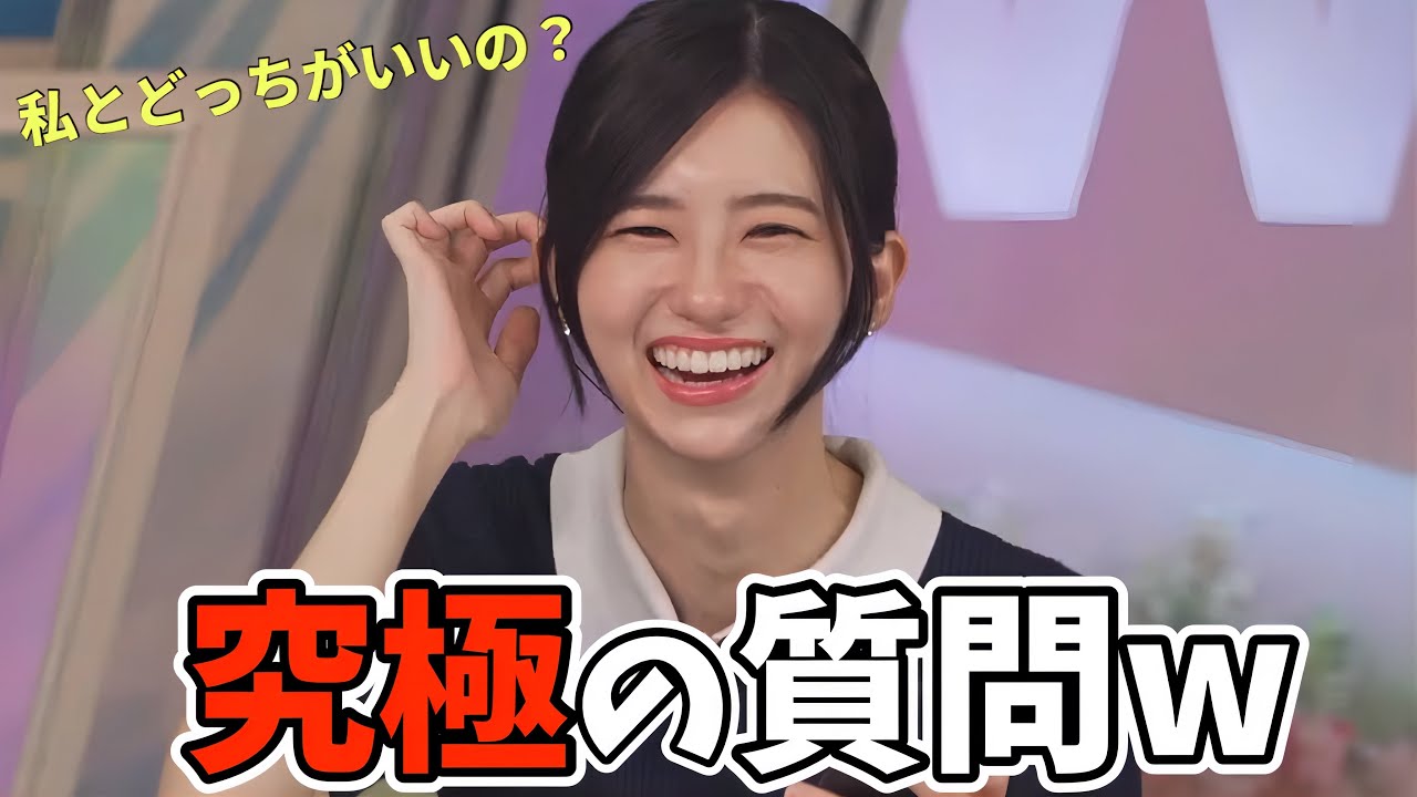 【私と花火どっちがいいの？】スタッフに小悪魔的な質問をぶつけてしまうのんちゃんw【大島璃音】