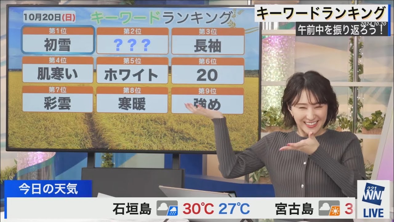 ランキング(2024/10/20日)白井