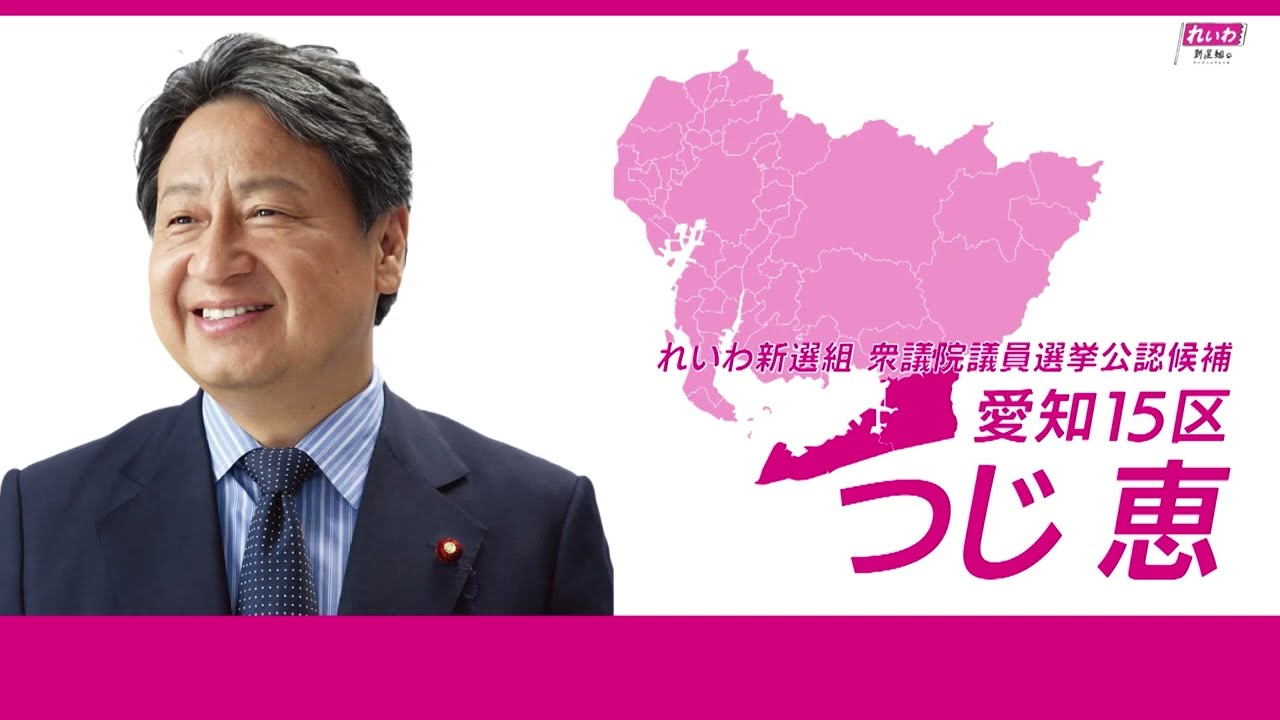 【政見放送】つじ恵（愛知15区 れいわ新選組 公認候補） 【衆院選2024】