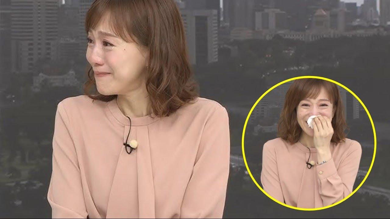 「ＴＨＥ　ＴＩＭＥ，」江藤愛アナ、生放送中に涙ポロポロ…杉山真也アナ「涙が止まりませんね」【江藤愛アナウンサー】【thetime_tbs】😢😢