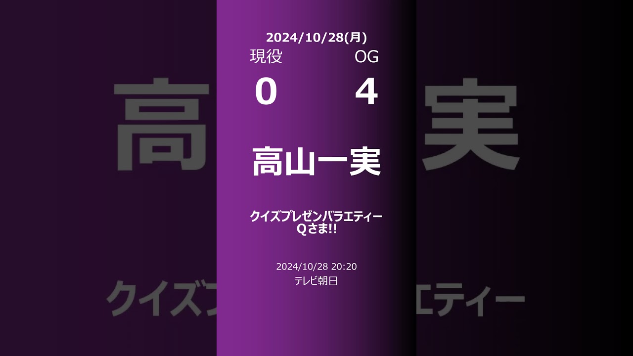 【明日の乃木坂】現役・OG 2024/10/28 #shorts #乃木坂46 【番組出演】