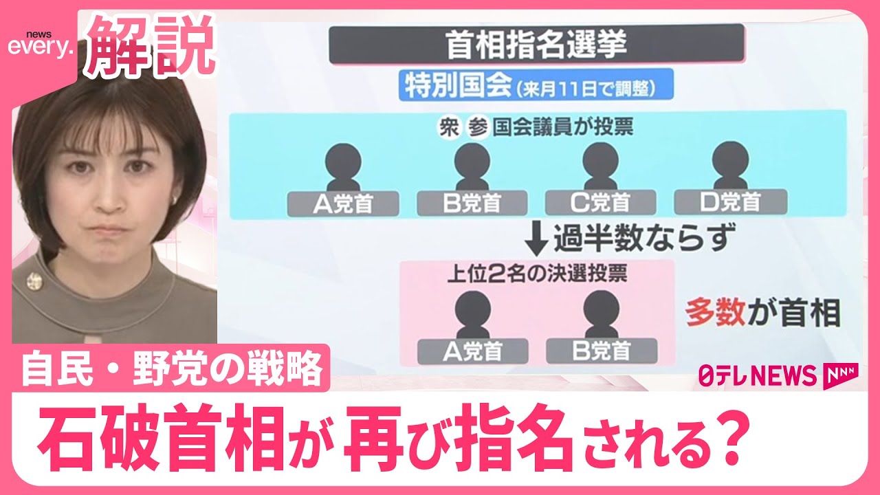 【解説】首相指名選挙の行方  与党と野党、それぞれの“思惑”