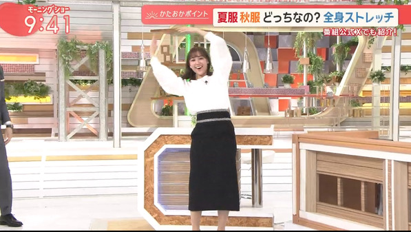 【画像】今日の松岡朱里さん　10.3