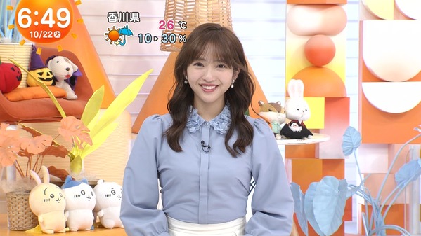【画像】今日の藤本万梨乃さん　10.22