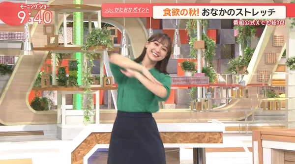 【画像】今日の松岡朱里さん　10.25