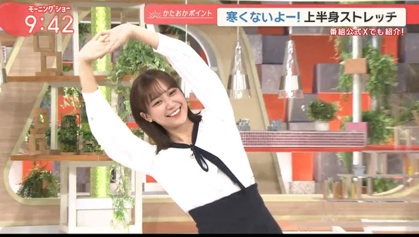 【画像】今日の松岡朱里さん　10.9