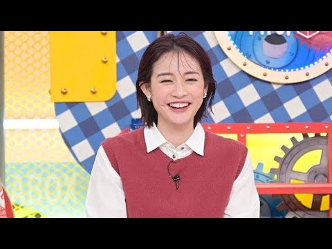 ＜新井恵理那＞ベストがポイント！　シャツ×パンツに合わせてシンプル＆あったかく