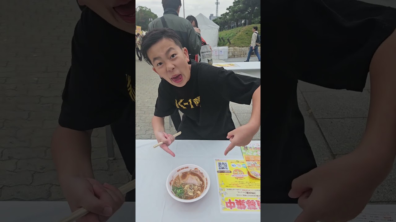 たかひろ日記　　　　#大阪城極上ラーメンフェスタ#シノビーモグモグパーク　　　　#佐藤佳奈アナウンサー