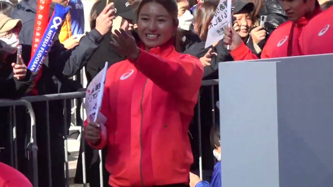 『萱和磨 橋本大輝  松田詩野 清岡幸大郎 藤波朱理』パリ2024オリンピック・パラリンピックTEAM JAPAN応援感謝イベント日本橋【パリオリンピックパレード 】 2024/11/30