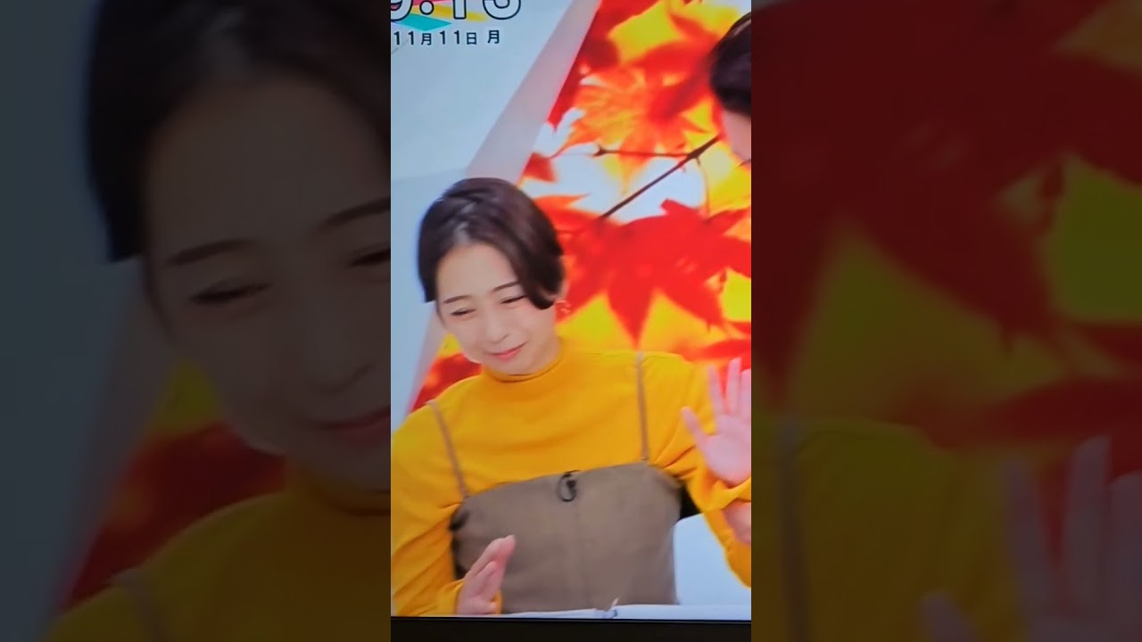 小室瑛莉子アナウンサー貧血で倒れる。しかし谷原章介が安全キャッチ、素晴らしい