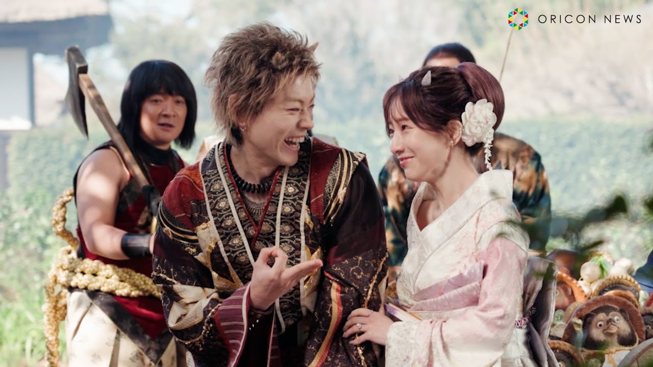 ”鬼ちゃん"菅田将暉、“鬼嫁ちゃん”田中みな実のおねだり圧に動揺！？NGになり「全然だめだ…」　『auマネ活プラン＋』新TVCM