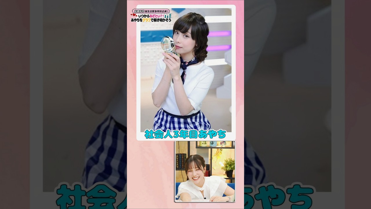 あやちのあざち成長記 #松雪彩花 🎀
