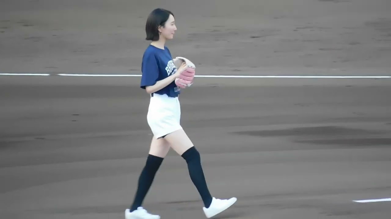 2024.6.5 ABCテレビ 福戸あやアナ 始球式