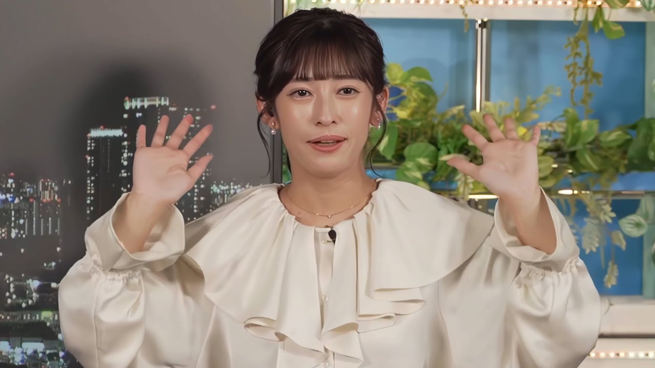 24.12.01 イブニング あいりん 衣装紹介 #山岸愛梨 🍙 (4K 60fps アップコン)