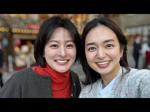 日テレ・徳島えりかアナ「大好きなはるちゃんと」　フリー転身の後輩アナとのツーショ公開「素敵ですね」
