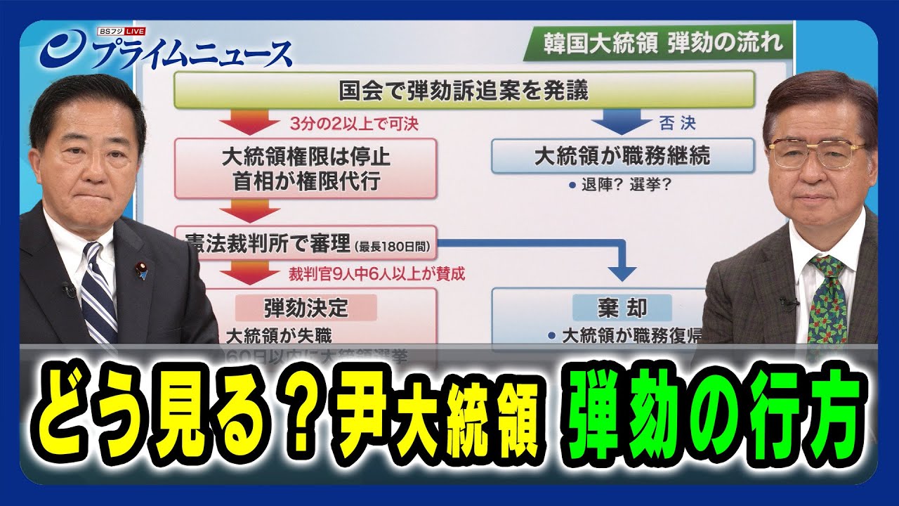 【韓国の「非常戒厳」動きは】どう見る？尹大統領 弾劾の行方 2024/12/5放送＜前編＞