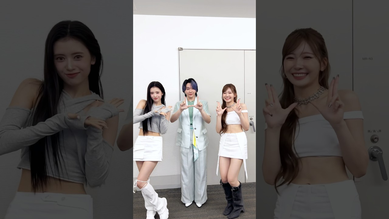 #Mステ で大森さんと #RISE_UP_Challenge いつもありがとうございます🍏#MrsGREENAPPLE #大森元貴@mga_band_official #MAYUKA #RIMA