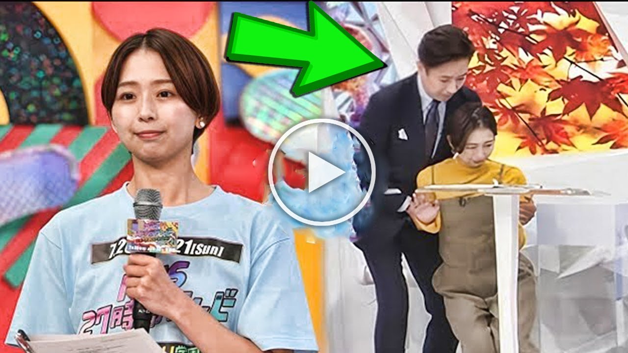 【めざまし8】フジ・小室瑛莉子アナウンサー「めざまし８」生放送出演中に倒れ、ＭＣの谷原章介が支える【谷原章介】【小室アナ】【小室瑛莉子】