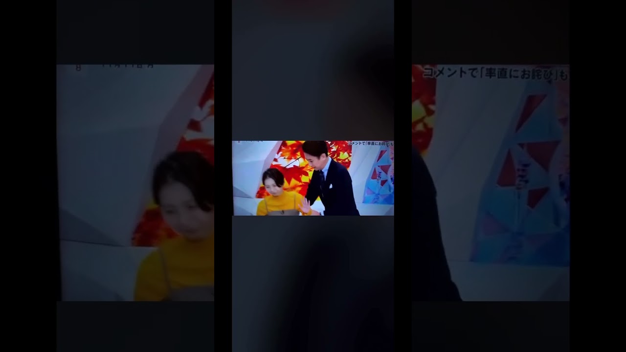 【アクシデント】フジ小室瑛莉子アナ、生放送中に倒れる 谷原章介が慌てて支える #小室アナ #フジテレビ #めざまし8