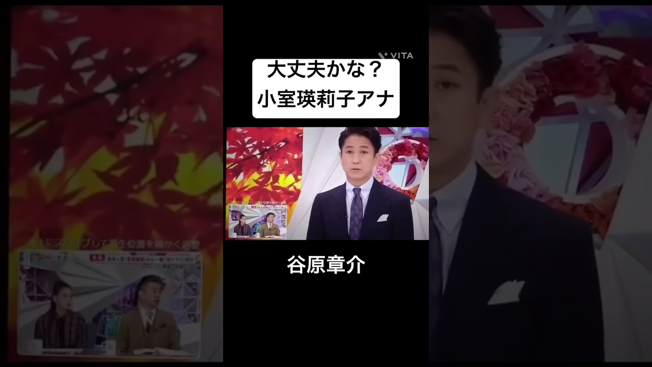 #谷原章介 #小室瑛莉子 #めざまし8 #大丈夫#？