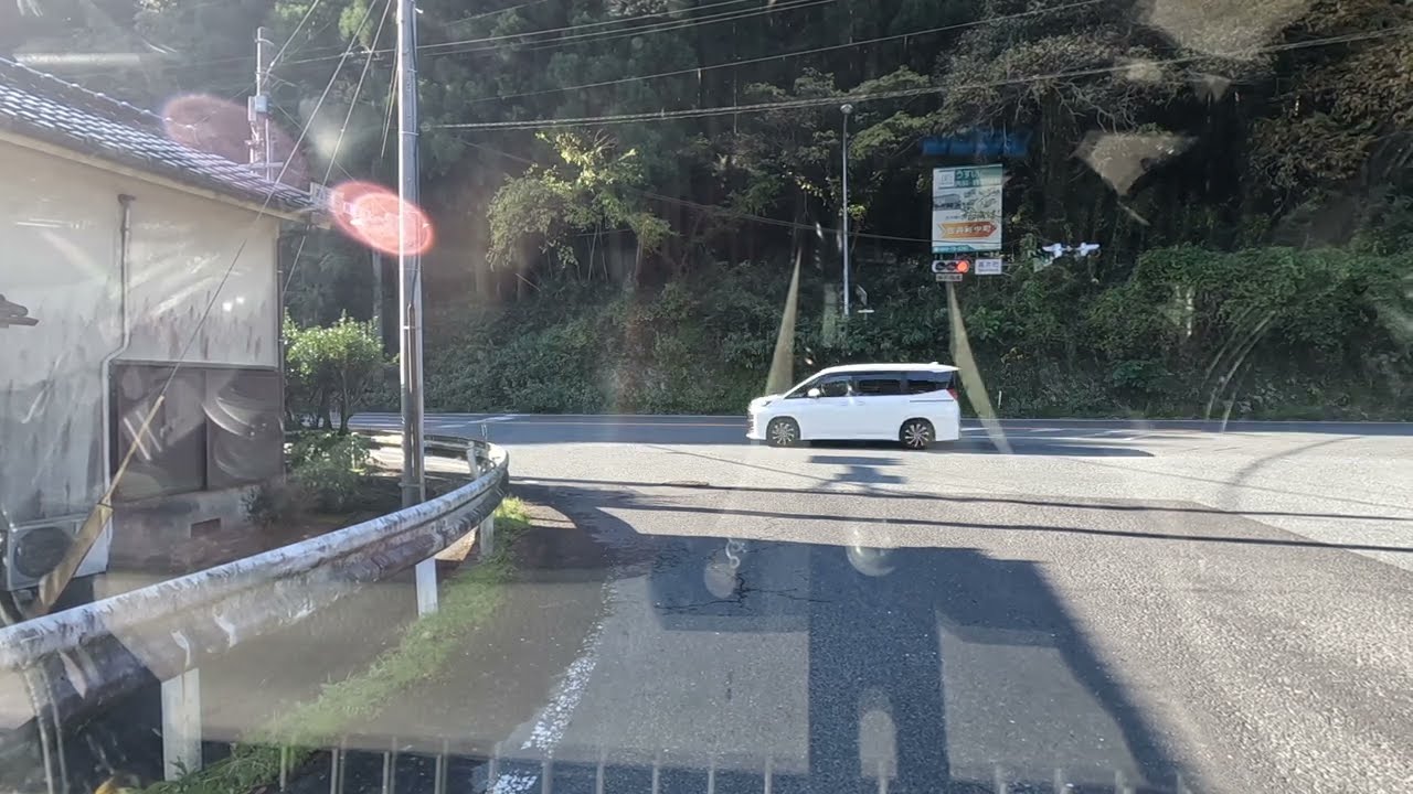 【車載動画】福岡県朝倉市から大分県日田市に、国道３８６から国道２１０（２０２４年１２月９日）