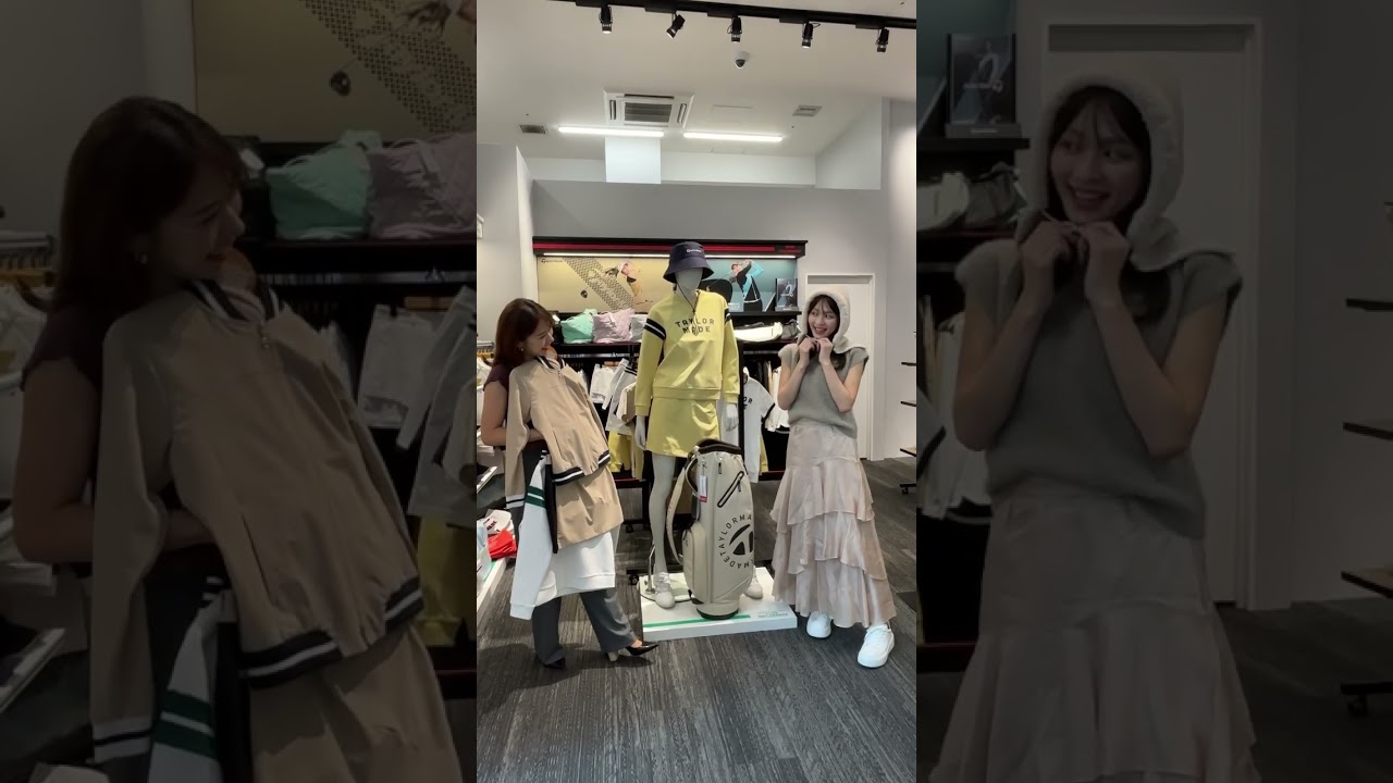 with onlineでテーラーメイドのAWゴルフウェアの記事がアップされています⛳📝本編と合わせてぜひチェックしてください✨#ゴルフファッション #高木由梨奈 #沖田愛加 #小野寺結衣 #ゴルフ