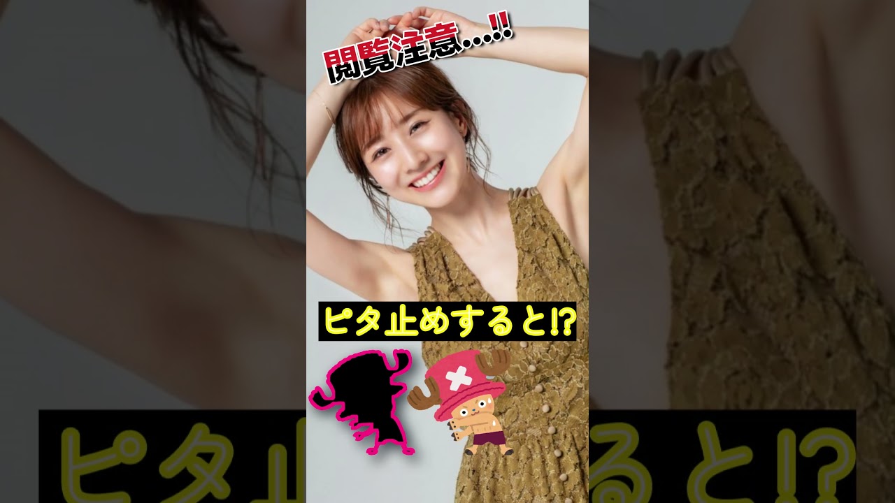 田中みな実があの姿に!?＃ピタ止めチャレンジ