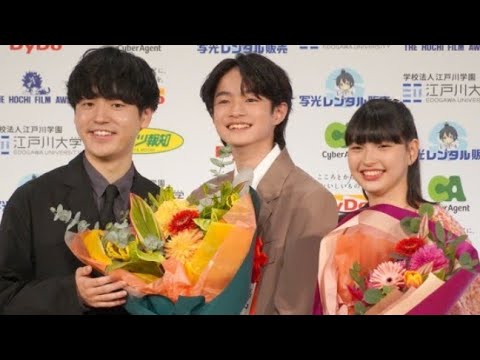 越山敬達＆中西希亜良『報知映画賞』新人賞に喜び「先輩方に続けるよう…」
